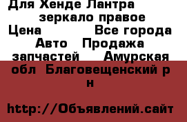 Для Хенде Лантра 1995-99 J2 зеркало правое › Цена ­ 1 300 - Все города Авто » Продажа запчастей   . Амурская обл.,Благовещенский р-н